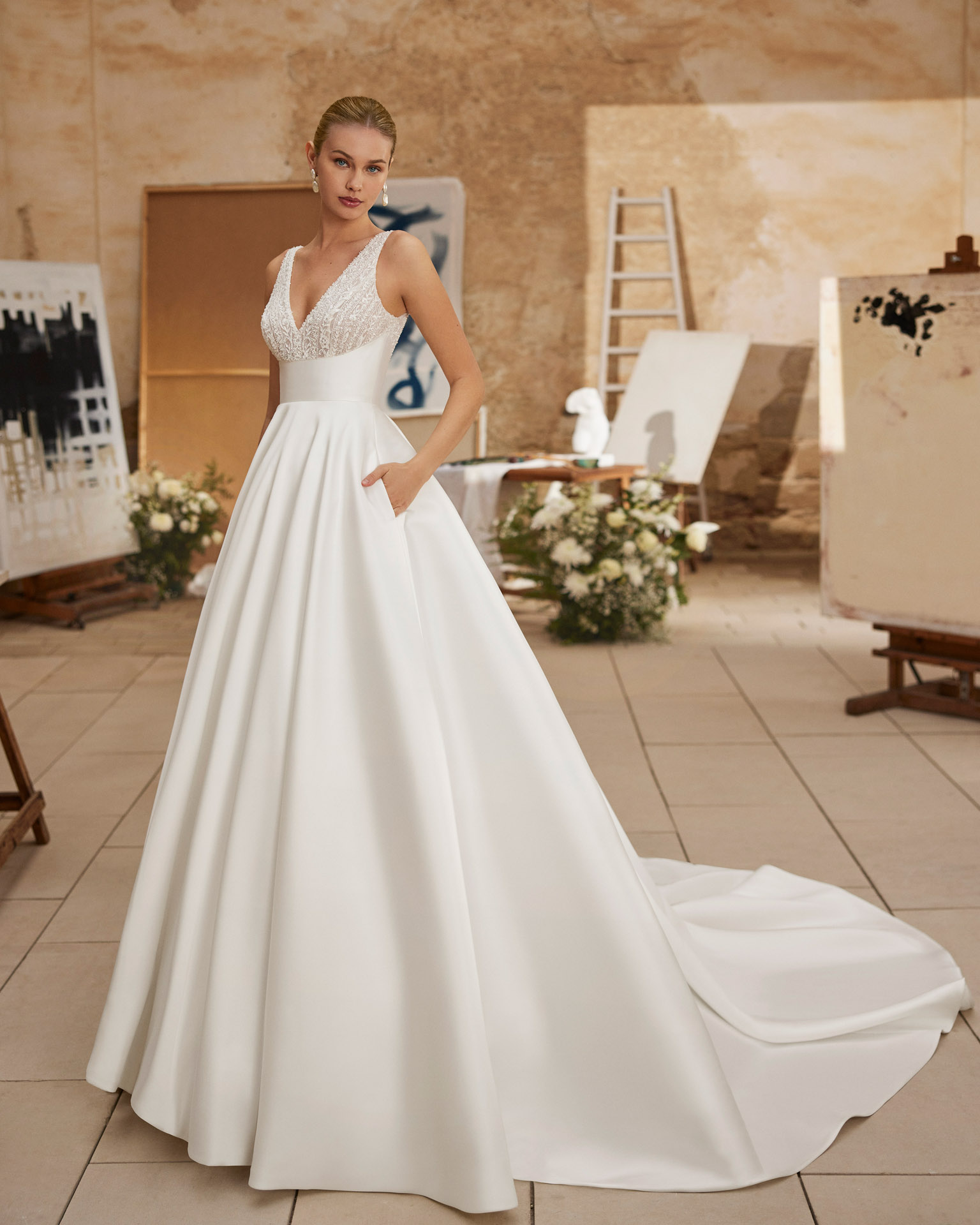 VESTIDO NOVIA NAVARRA TAFALLA DIAMANT