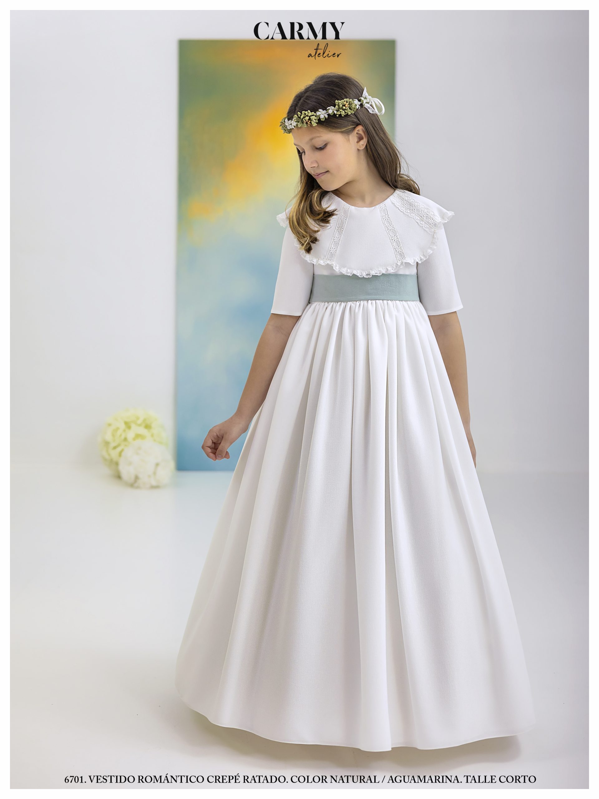 VESTIDO COMUNION NAVARRA TAFALLA DIAMANT