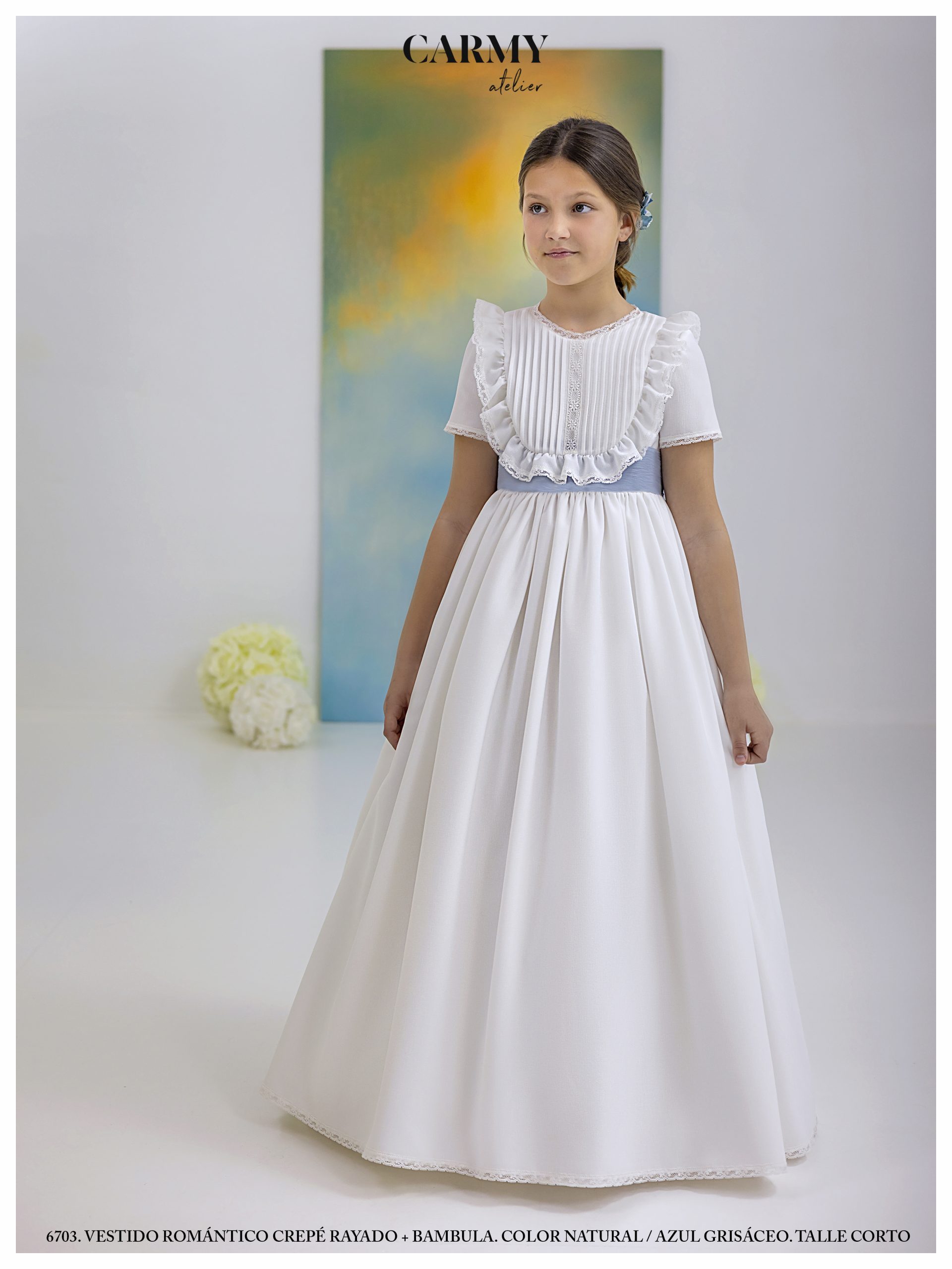 VESTIDO COMUNION NAVARRA TAFALLA DIAMANT