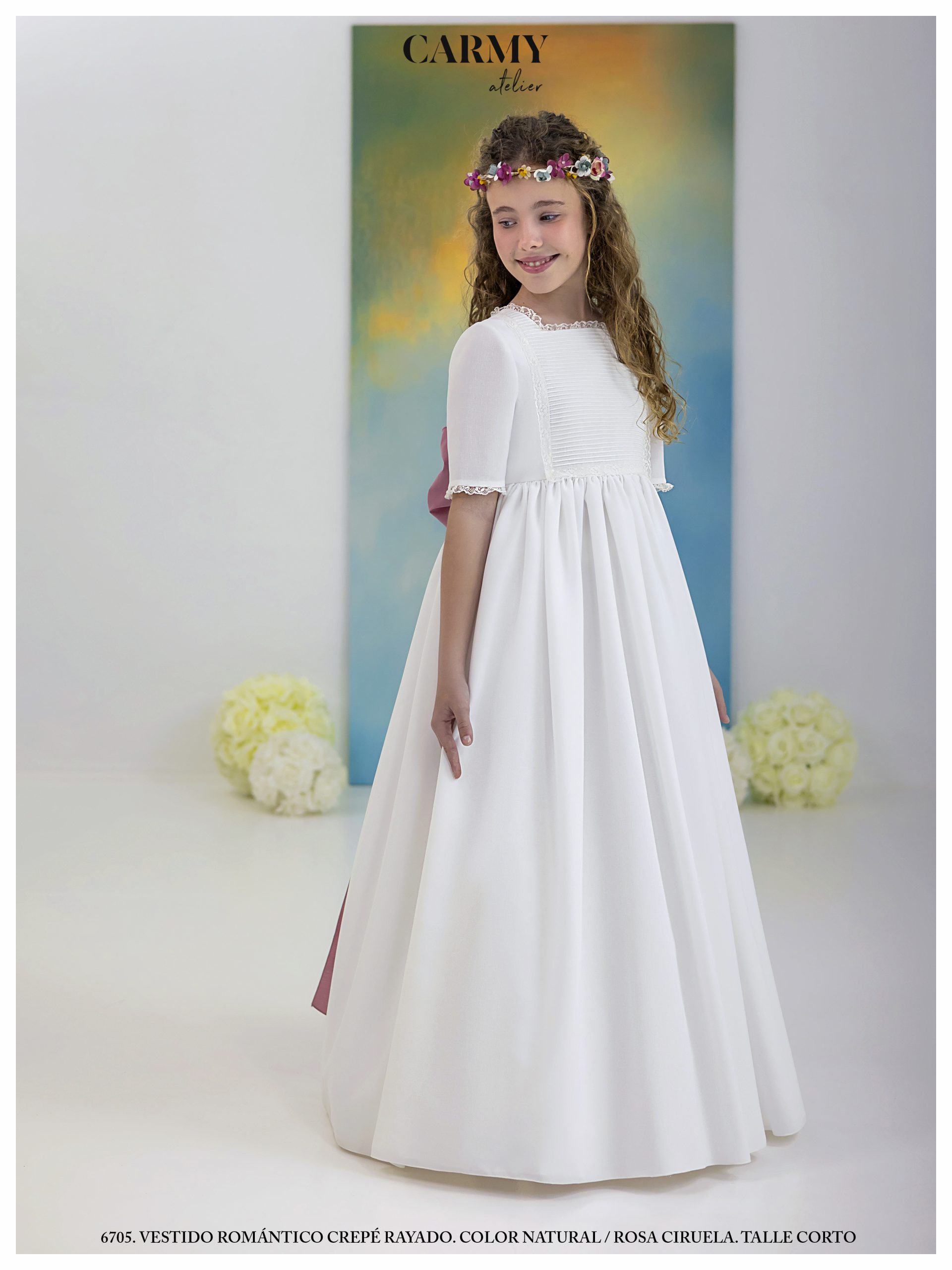 VESTIDO COMUNION NAVARRA TAFALLA DIAMANT